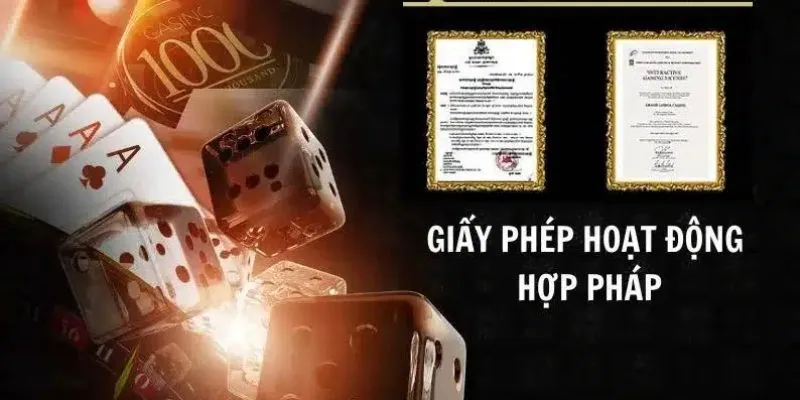 Giấy Phép Hoạt Động - Chứng Nhận Uy Tín Thương Hiệu QQ88 5 Giấy phép hoạt động hợp pháp từ thương hiệu giải trí